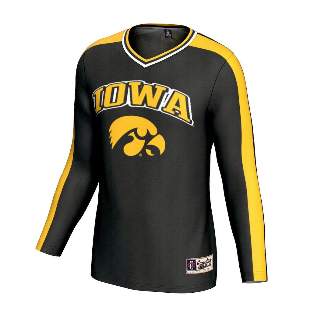 Iowa Hawkeyes GameDay Greats Unisex Lightweight Collegiate Volleyball Fashion Jersey