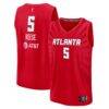 Angel Reese Atlanta Dream Fashion7 Unisex Fast Break Replica Jersey - Red - Front View