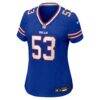 Lloyd Cushenberry III Buffalo Bills Nike Women's Team Game Jersey - - Side View