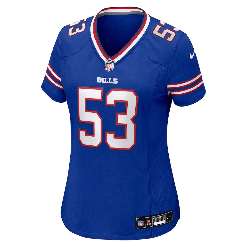 Lloyd Cushenberry III Buffalo Bills Nike Women's Team Game Jersey -  Royal
