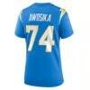 Kayode Awosika Los Angeles Chargers Nike Women's Team Game Jersey - - Detail View