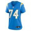 Kayode Awosika Los Angeles Chargers Nike Women's Team Game Jersey - - Side View