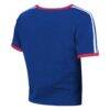 New York Giants WEAR by Erin Andrews Women's Cropped Ringer Baby T-Shirt - - Alt1
