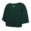 Green Bay Packers WEAR by Erin Andrews Women's Cropped Jersey T-Shirt - Green - Alt1