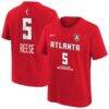 Angel Reese Atlanta Dream Nike Youth Player Name & Number T-Shirt - Red - Front View