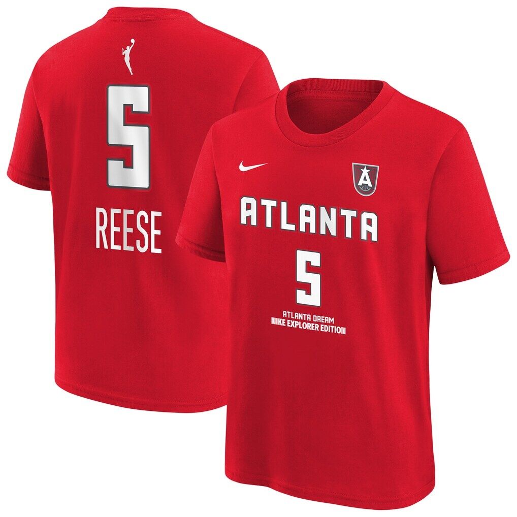 Angel Reese Atlanta Dream Nike Youth Player Name & Number T-Shirt