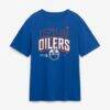 Edmonton Oilers 2026 Stanley Cup Playoffs Hometown Slogan T-Shirt - - Front View