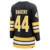 James Hagens Boston Bruins Fashion7 Women's Breakaway Jersey - Black - Detail View