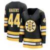 James Hagens Boston Bruins Fashion7 Women's Breakaway Jersey - Black - Front View