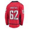 Ilya Protas Washington Capitals Fashion7 Home Breakaway Jersey - Red - Detail View