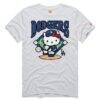 Los Angeles Dodgers Homage Unisex Hello Kitty Tri-Blend T-Shirt - - Front View