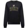 Washington Nationals Levelwear Women's 2026 Armed Forces Day Yvette Stencil Art Tri-Blend Sweatshirt - Black - Side View