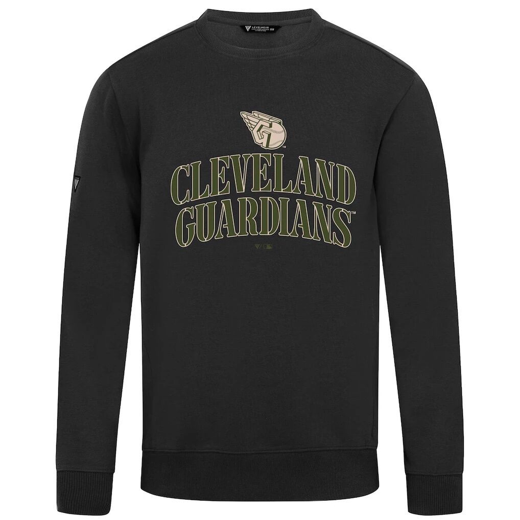 Cleveland Guardians Levelwear 2026 Armed Forces Day Stencil Arch Zane Sweatshirt