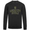 Kansas City Royals Levelwear 2026 Armed Forces Day Stencil Arch Zane Sweatshirt - Black - Side View
