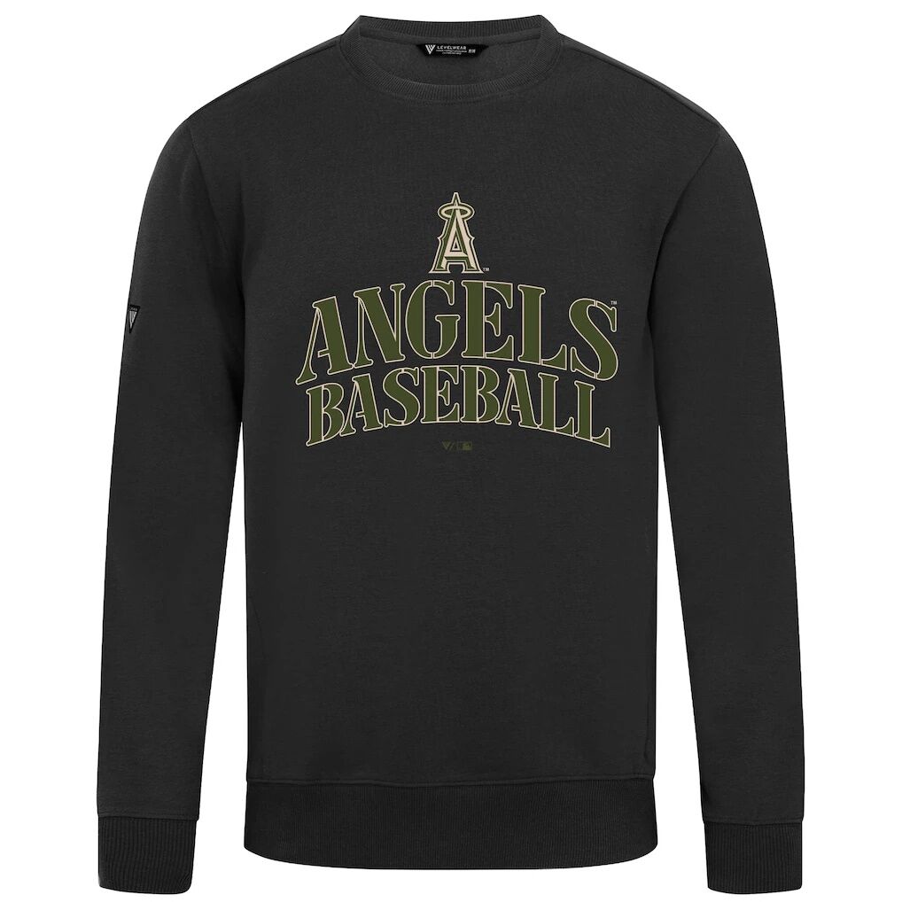 Los Angeles Angels Levelwear 2026 Armed Forces Day Stencil Arch Zane Sweatshirt