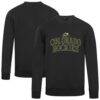 Colorado Rockies Levelwear 2026 Armed Forces Day Stencil Arch Zane Sweatshirt - Black - Front View