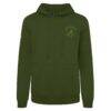 Atlanta Braves Levelwear 2026 Armed Forces Day Transit Podium Hoodie - Green - Side View