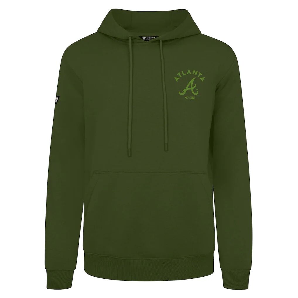 Atlanta Braves Levelwear 2026 Armed Forces Day Transit Podium Hoodie