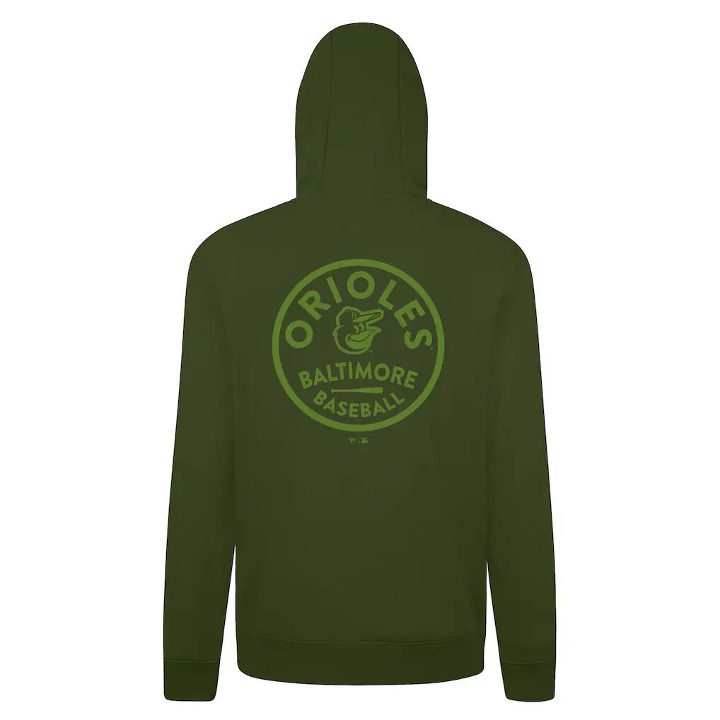 Baltimore Orioles Levelwear 2026 Armed Forces Day Transit Podium Hoodie