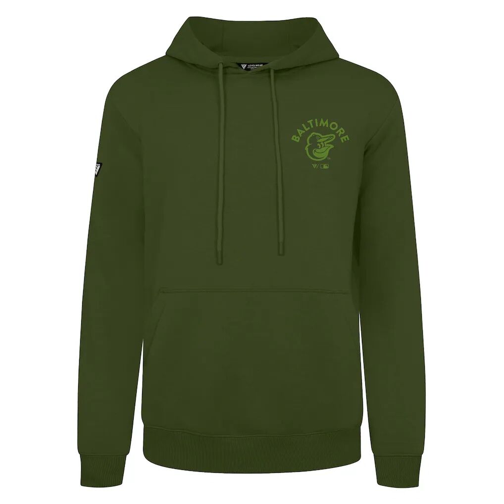 Baltimore Orioles Levelwear 2026 Armed Forces Day Transit Podium Hoodie