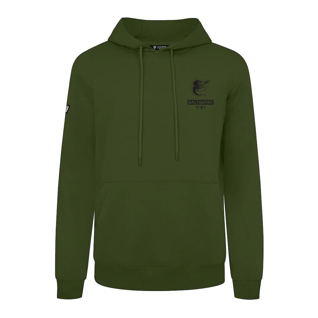 Baltimore Orioles Levelwear 2026 Armed Forces Day Garrison Podium Hoodie