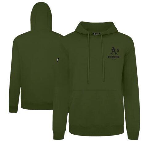 Athletics Levelwear 2026 Armed Forces Day Garrison Podium Hoodie - Green - Front View