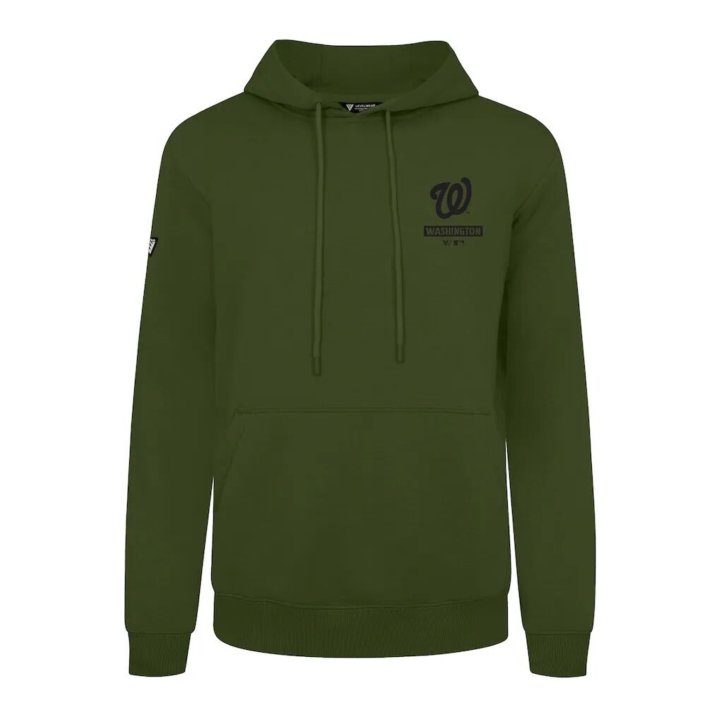 Washington Nationals Levelwear 2026 Armed Forces Day Garrison Podium Hoodie