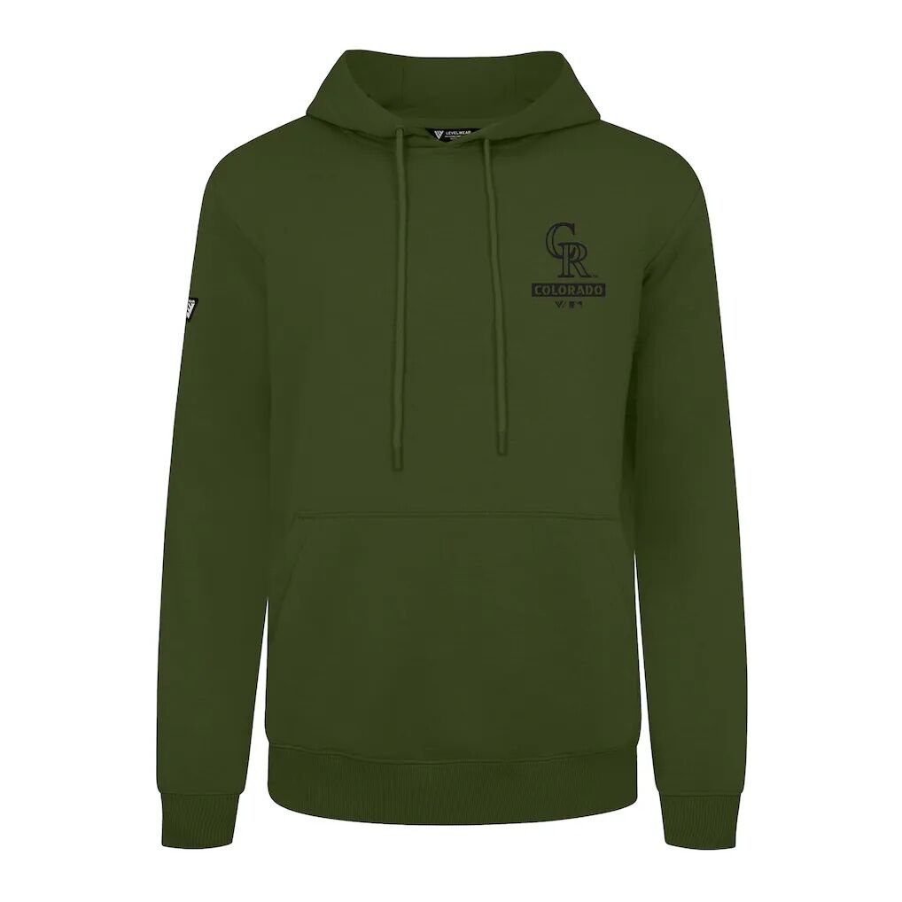 Colorado Rockies Levelwear 2026 Armed Forces Day Garrison Podium Hoodie