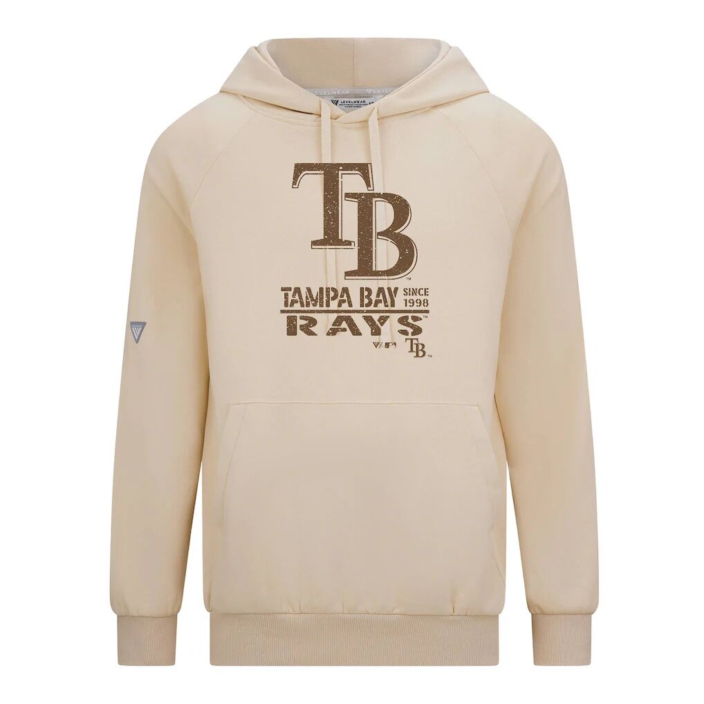 Tampa Bay Rays Levelwear 2026 Armed Forces Day Sortie Connect Raglan Hoodie - Khaki