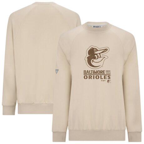 Baltimore Orioles Levelwear 2026 Armed Forces Day Sortie Connect Raglan Sweatshirt - - Front View