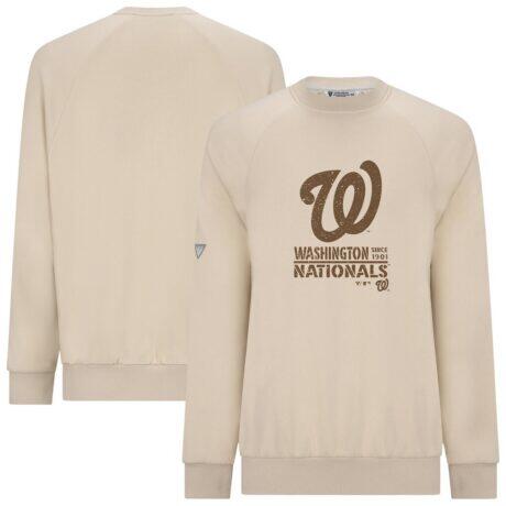 Washington Nationals Levelwear 2026 Armed Forces Day Sortie Connect Raglan Sweatshirt - - Front View