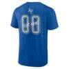 Air Force Falcons Hustle Personalized Name & Number T-Shirt - - Detail View