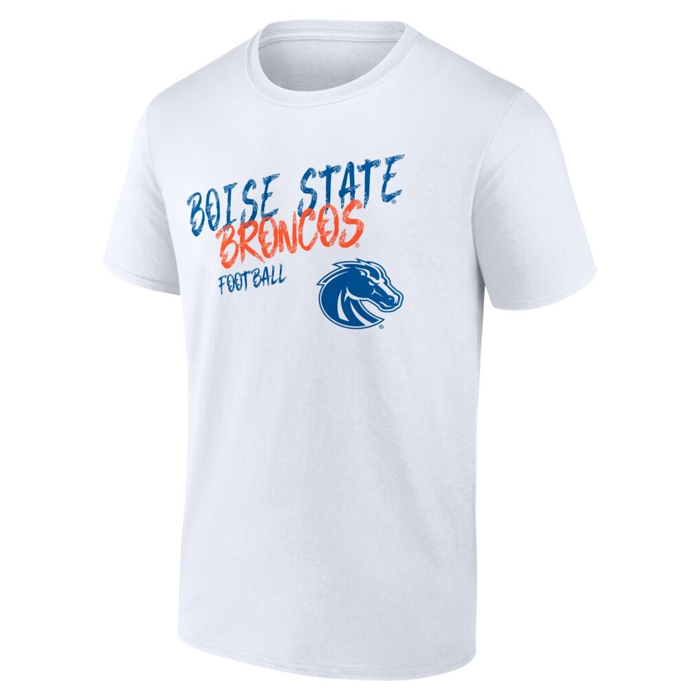 Boise State Broncos Hustle Personalized Name & Number T-Shirt