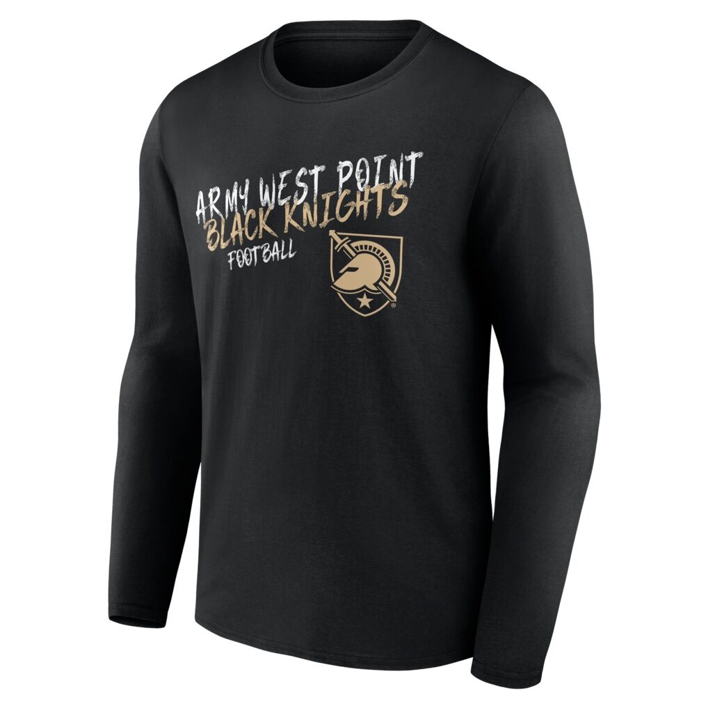 Army Black Knights Hustle Personalized Name & Number Long Sleeve T-Shirt