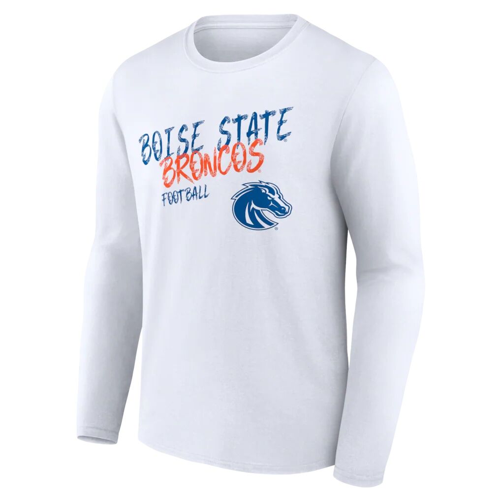 Boise State Broncos Hustle Personalized Name & Number Long Sleeve T-Shirt