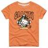 San Francisco Giants Homage Youth Hello Kitty x MLB Tri-Blend T-Shirt - Orange - Front View
