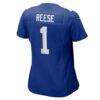 Arvell Reese New York Giants Nike Women's Game Jersey - - Detail View