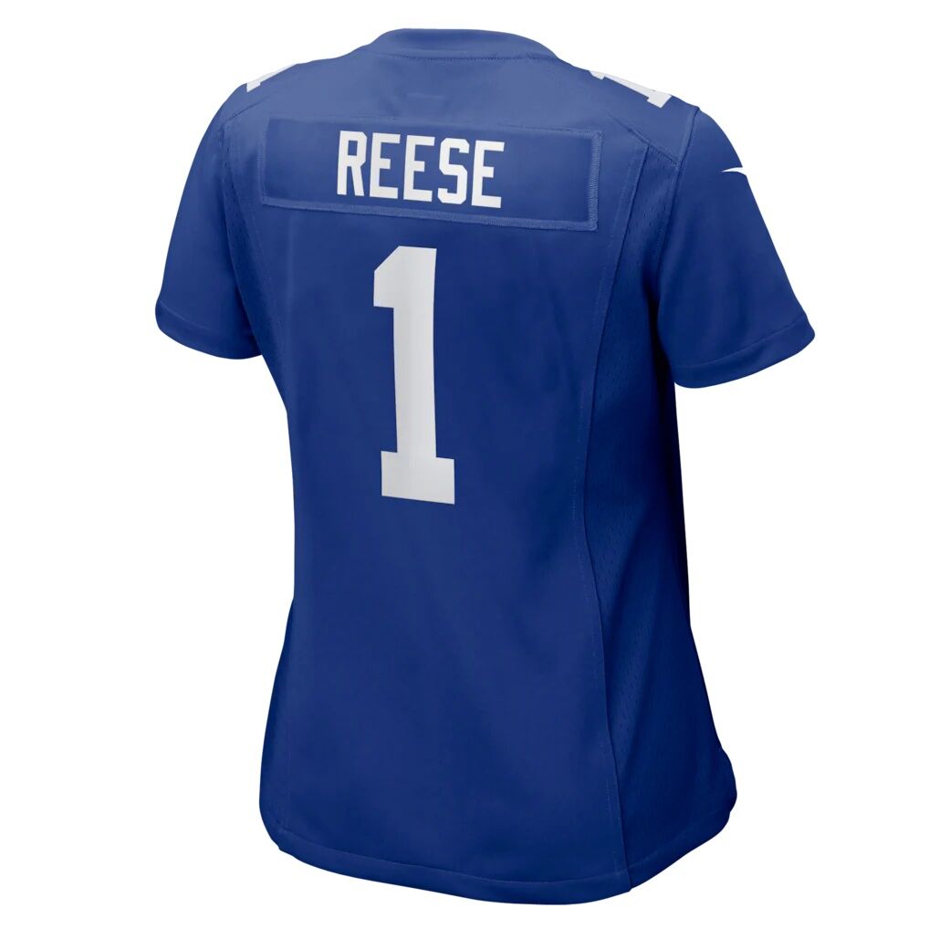 Arvell Reese New York Giants Nike Women's Game Jersey - Royal