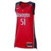 Lauren Betts Washington Mystics Nike Unisex Victory Jersey - Red - Side View