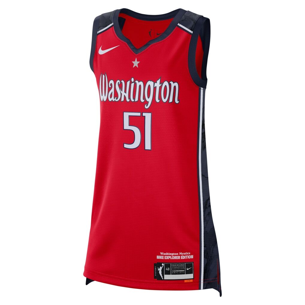 Lauren Betts Washington Mystics Nike Unisex Victory Jersey - Explorer Edition