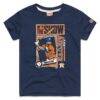 Jose Altuve Houston Astros Homage Youth Player Graphic Tri-Blend T-Shirt - Navy - Front View