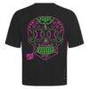 Washington Nationals Levelwear Luxe Signature Knit Sugar Skull T-Shirt - Black - Detail View