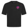 Washington Nationals Levelwear Luxe Signature Knit Sugar Skull T-Shirt - Black - Side View