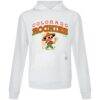 Colorado Rockies Levelwear Sugar Skull Player Relay Hoodie - White - Side View