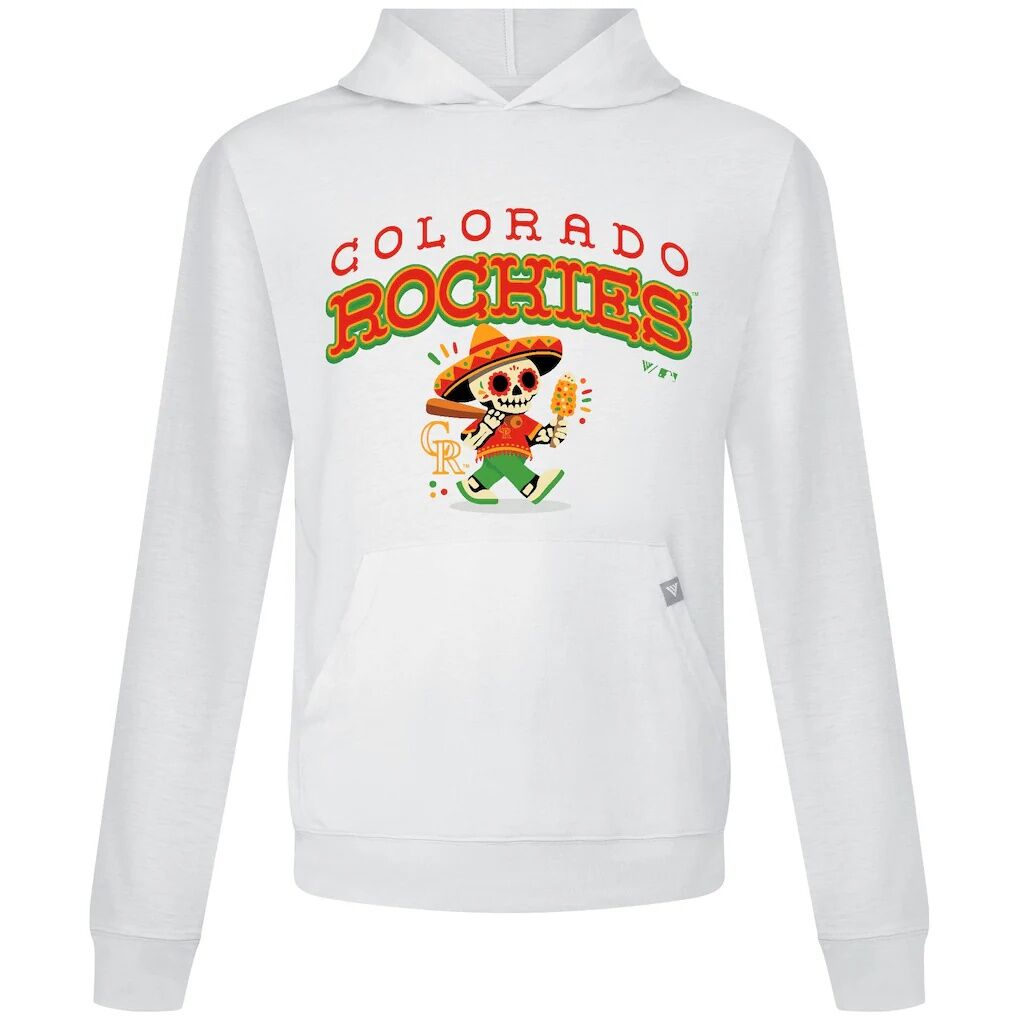 Colorado Rockies Levelwear Sugar Skull Player Relay Hoodie