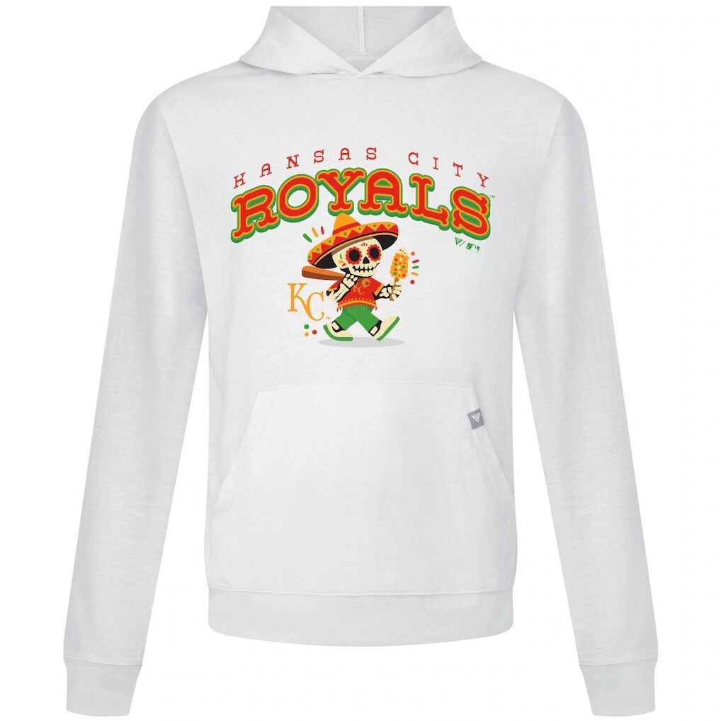 Kansas City Royals Levelwear Sugar Skull Player Relay Hoodie
