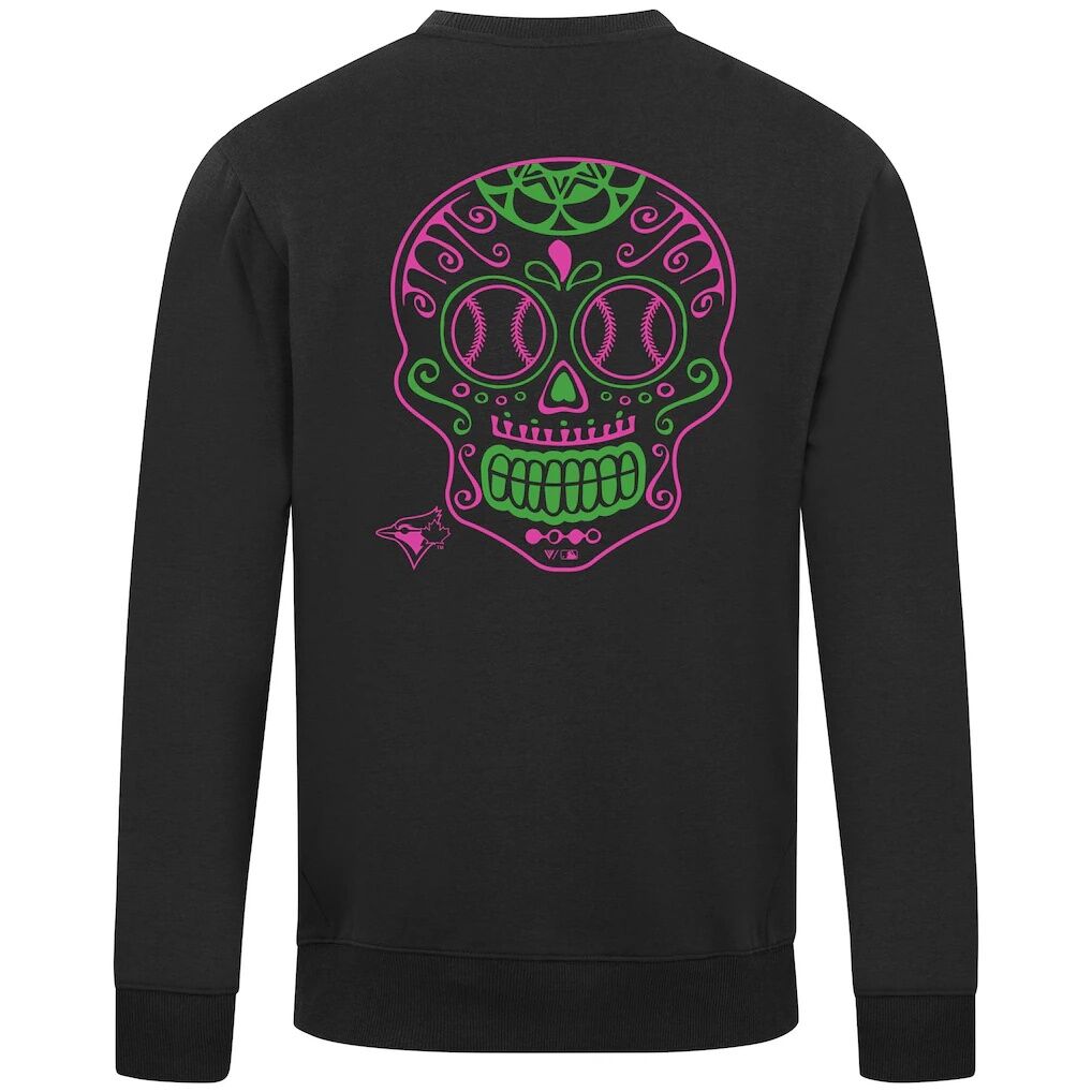 Toronto Blue Jays Levelwear Sugar Skull Zane Sweatshirt
