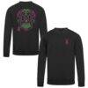 Los Angeles Angels Levelwear Sugar Skull Zane Sweatshirt - Black - Front View