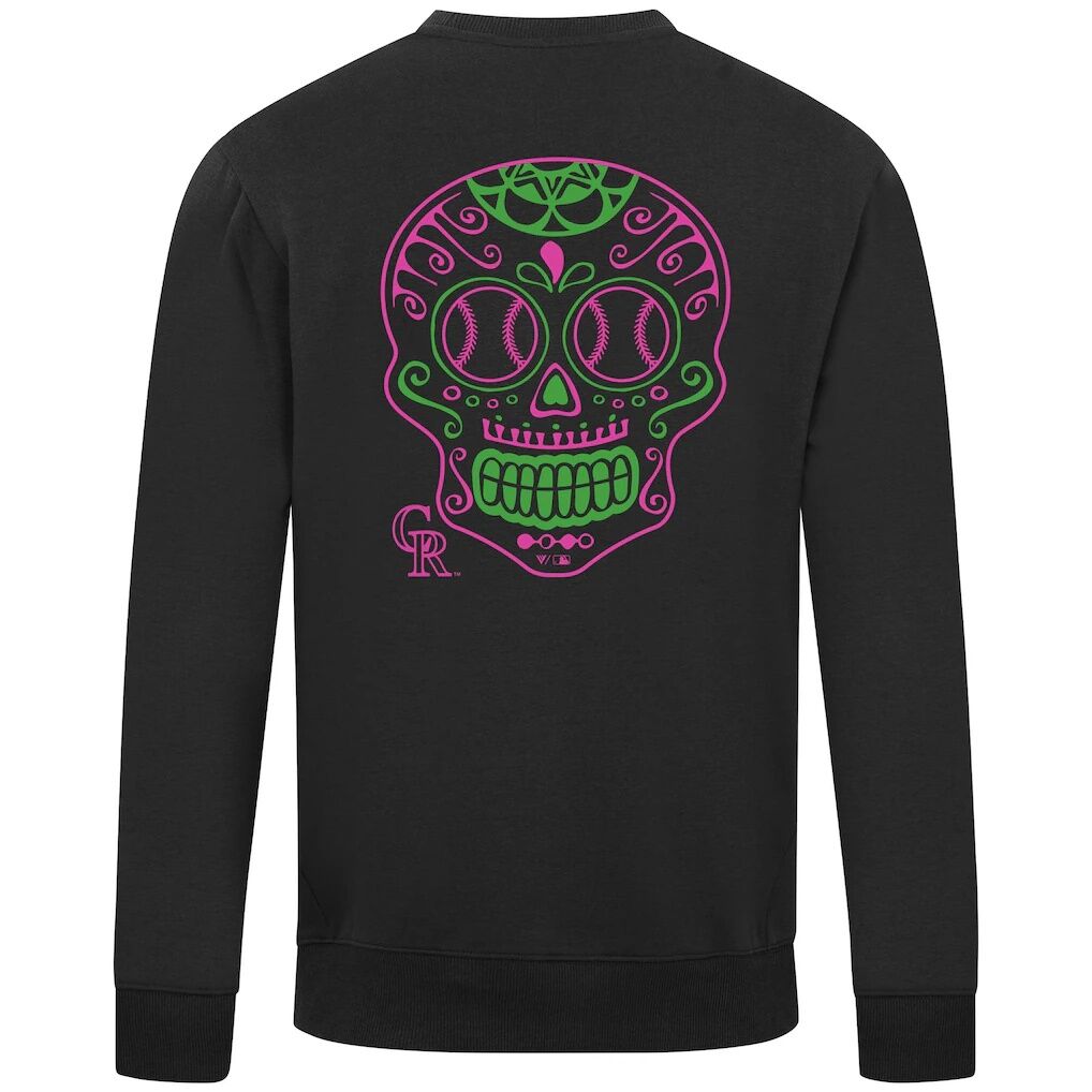 Colorado Rockies Levelwear Sugar Skull Zane Sweatshirt