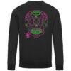 Tampa Bay Rays Levelwear Sugar Skull Zane Sweatshirt - Black - Detail View